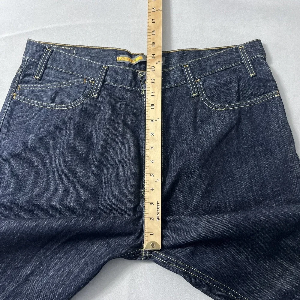 Levis Silvertab Jeans Men 36x30 Low Loose Dark Wash Y2K Vintage